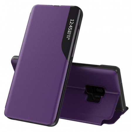 Galaxy S9 - Husa tip carte Samsung Galaxy S9, eFold Book View, Purple