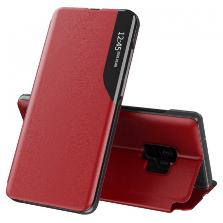 Galaxy S9 - Husa tip carte Samsung Galaxy S9, eFold Book View, Red