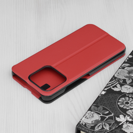 Husa tip carte Xiaomi 13, eFold Book View, Red [1]