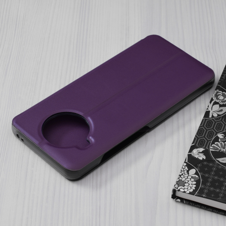 Husa tip carte Xiaomi Mi 10T Lite, eFold Book View, Purple [1]