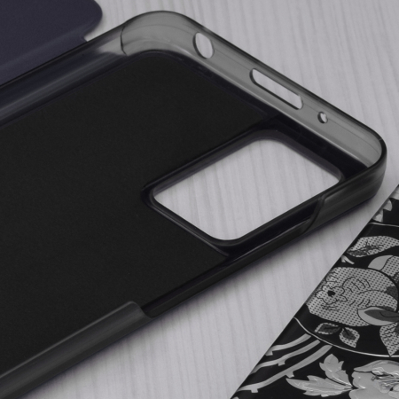 Husa tip carte Xiaomi Redmi 10, eFold Book View, Dark Blue [2]