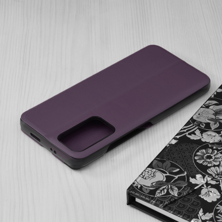 Husa tip carte Xiaomi Redmi Note 11 / 11S, eFold Book View, Purple [1]