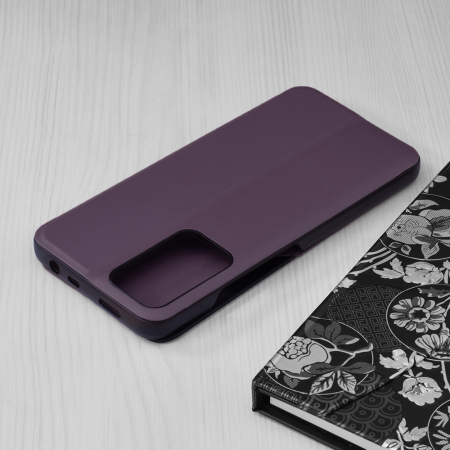Husa tip carte Xiaomi Redmi Note 11 Pro+ 5G, eFold Book View, Purple [1]