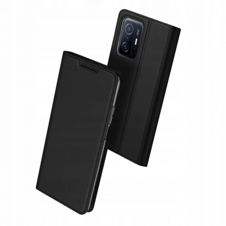 Xiaomi - Husa Xiaomi 11T / 11T Pro, Dux Ducis Skin Pro Flip Book, Negru