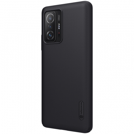 Husa Xiaomi 11T / 11T Pro, Nillkin Super Frosted Shield, Negru [2]