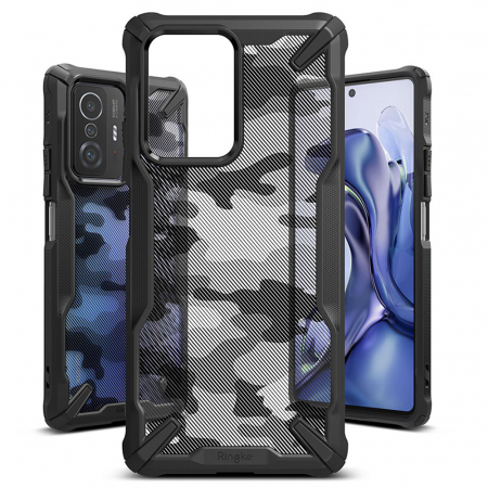 Husa Xiaomi 11T / 11T Pro, Ringke Fusion X, Camo Black [1]
