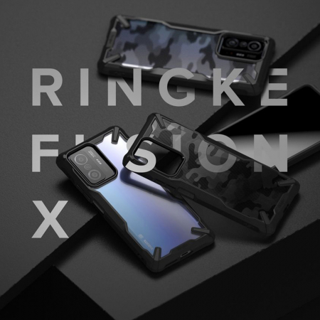 Husa Xiaomi 11T / 11T Pro, Ringke Fusion X, Camo Black [5]