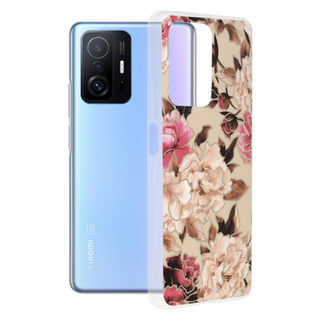Xiaomi 11T / 11T Pro - Husa Xiaomi 11T / 11T Pro , Techsuit Marble Series, Mary Berry Nude