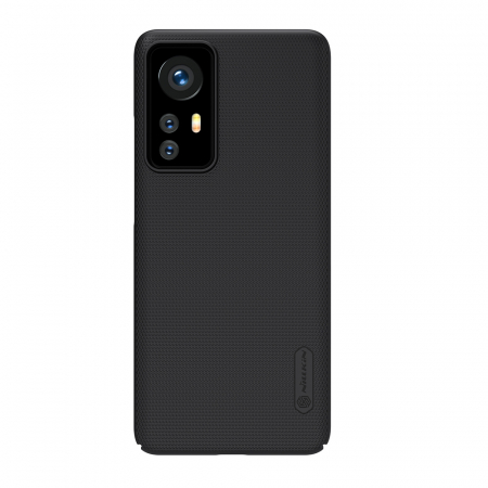 Xiaomi 12 - Husa Xiaomi 12, Nillkin Super Frosted Shield, Negru