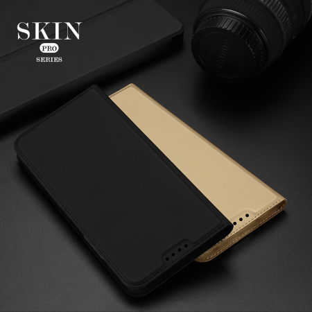 Husa Xiaomi 12T, Dux Ducis Skin Pro Flip Book, Negru [5]