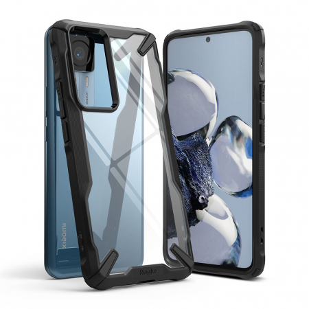 Xiaomi 12T - Husa Xiaomi 12T, Ringke Fusion X, Black