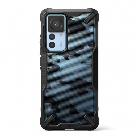 Husa Xiaomi 12T, Ringke Fusion X, Camo Black [2]