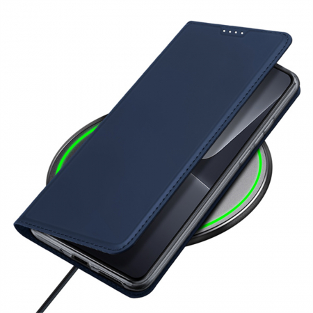 Husa Xiaomi 13, Dux Ducis Skin Pro Flip Book, Negru [3]