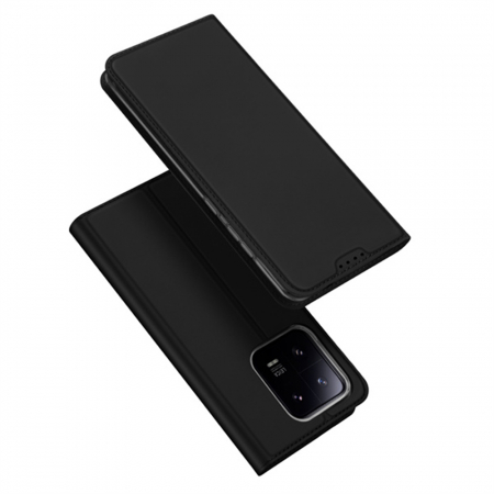Xiaomi - Husa Xiaomi 13 Pro, Dux Ducis Skin Pro Flip Book, Negru