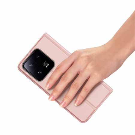 Husa Xiaomi 13 Pro, Dux Ducis Skin Pro Flip Book, Negru [4]