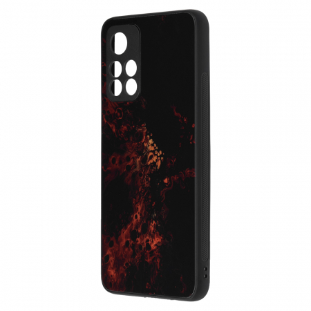 Husa Xiaomi M4 Pro 5G, Glaze Series, Red Nebula [2]