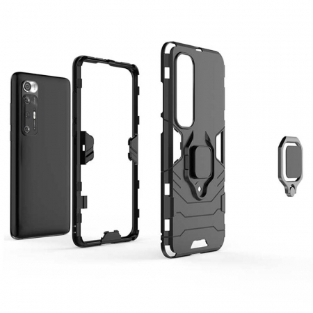 Husa Xiaomi Mi 10S, Techsuit Shield Ring, Negru [6]