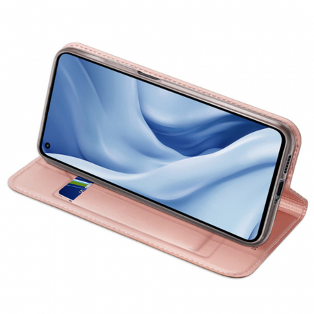 Husa Xiaomi Mi 11 Lite, Dux Ducis Skin Pro Flip Book, Negru [4]