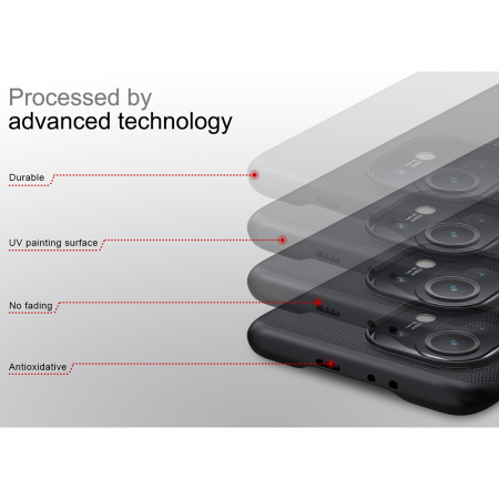 Husa Xiaomi Mi 11, Nillkin Super Frosted Shield, Negru [6]