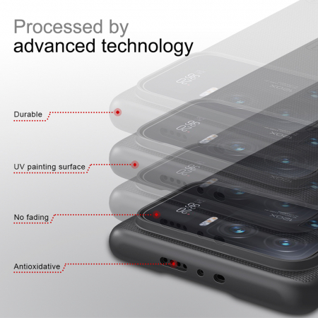Husa Xiaomi Mi 11 Ultra, Nillkin Super Frosted Shield, Blue [1]