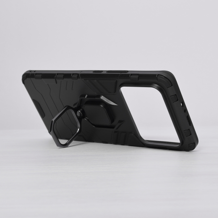 Husa Xiaomi Mi 11 Ultra, Techsuit Shield Ring, Negru [2]
