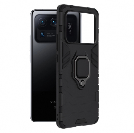 Husa Xiaomi Mi 11 Ultra, Techsuit Shield Ring, Negru [5]