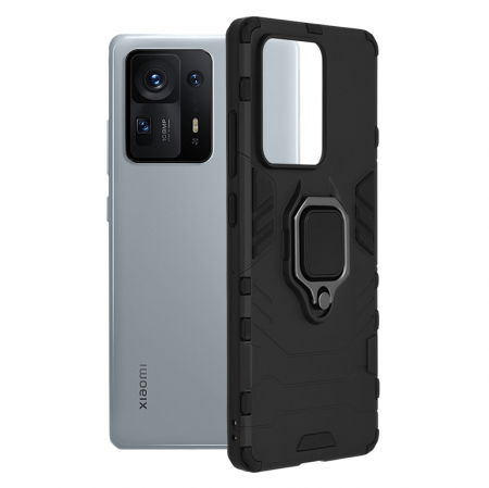 Xiaomi Mix 4 - Husa Xiaomi Mix 4, Techsuit Shield Ring, Negru