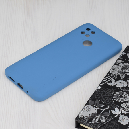 Husa Xiaomi Poco C40, Soft Edge Silicone, Denim Blue [2]