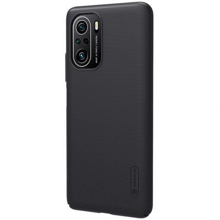 Xiaomi Poco F3 - Husa Xiaomi Poco F3, Nillkin Super Frosted Shield, Negru