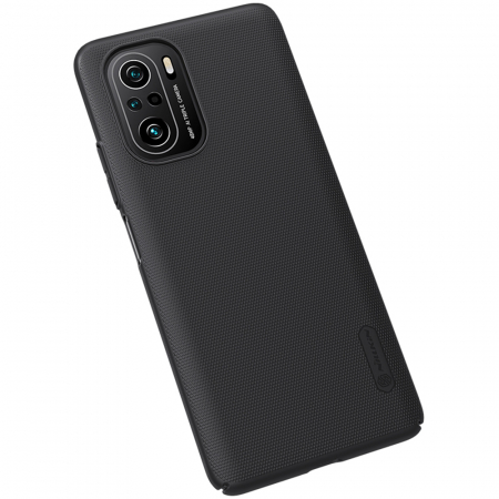 Husa Xiaomi Poco F3, Nillkin Super Frosted Shield, Negru [2]