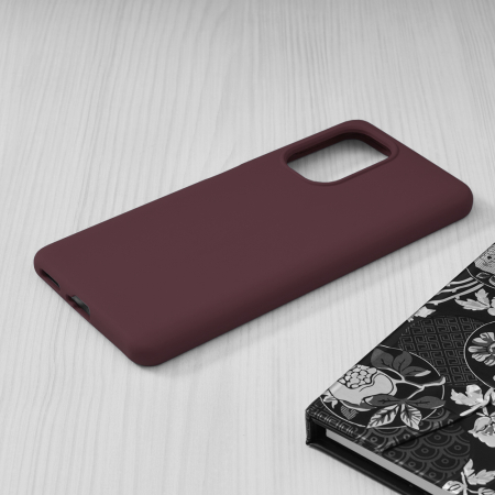 Husa Xiaomi Poco F3, Soft Edge Silicone, Plum Violet [3]