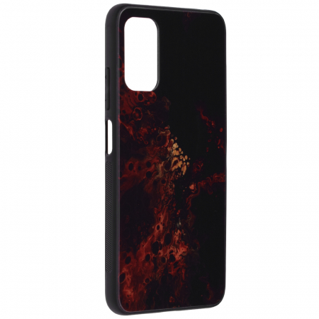 Husa Xiaomi Poco M3 Pro, Glaze Series, Red Nebula [1]