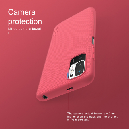 Husa Xiaomi Poco M3 Pro, Nillkin Super Frosted Shield, Negru [6]