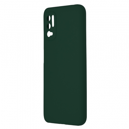Husa Xiaomi Poco M3 Pro, Soft Edge Silicone, Dark Green [2]