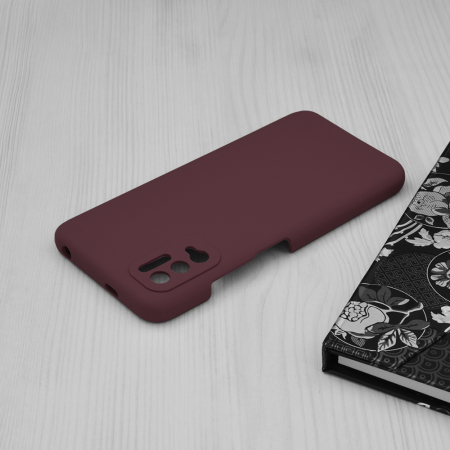 Husa Xiaomi Poco M3 Pro, Soft Edge Silicone, Plum Violet [4]