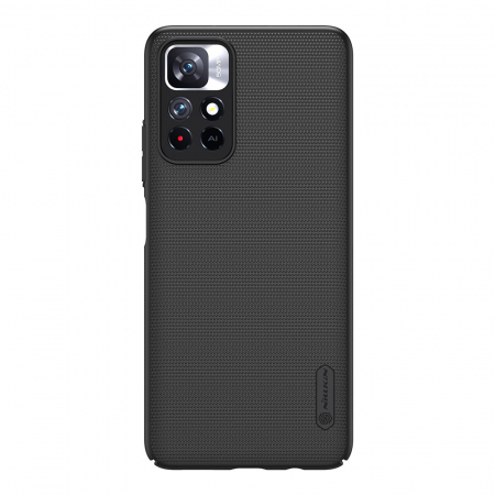 Husa Xiaomi Poco M4 Pro 5G, Nillkin Super Frosted Shield, Negru [1]