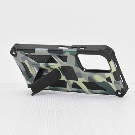 Husa Xiaomi Poco M4 Pro 5G, Techsuit Blazor, Camo Lime [1]