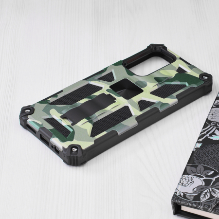 Husa Xiaomi Poco M4 Pro 5G, Techsuit Blazor, Camo Lime [4]