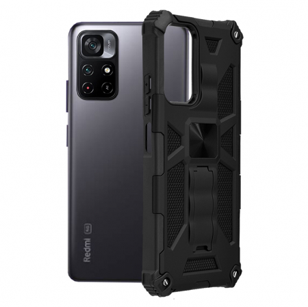 Xiaomi Poco M4 Pro 5G - Husa Xiaomi Poco M4 Pro 5G, Techsuit Blazor, Negru