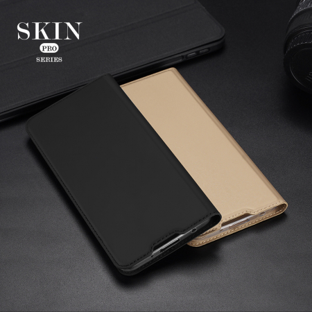 Husa Xiaomi Redmi 10, Dux Ducis Skin Pro Flip Book, Negru [5]