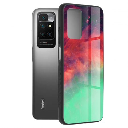 Xiaomi Redmi 10 - Husa Xiaomi Redmi 10, Glaze Series, Fiery Ocean