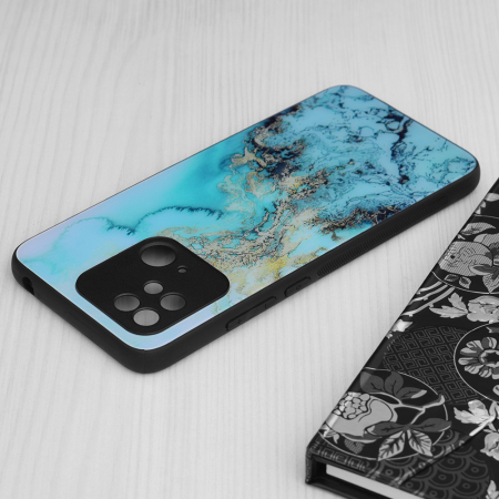 Husa Xiaomi Redmi 10C, Glaze Series, Blue Ocean [3]