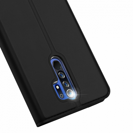 Husa Xiaomi Redmi 9, Dux Ducis Skin Pro Flip Book, Negru [2]