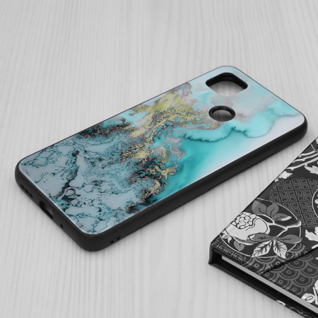 Husa Xiaomi Redmi 9C, Glaze Series, Blue Ocean [2]