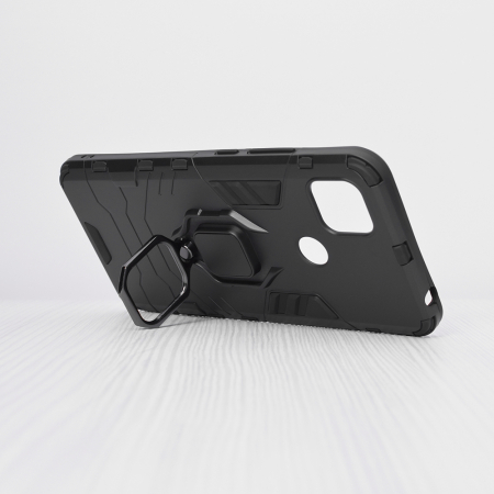 Husa Xiaomi Redmi 9C, Techsuit Shield Ring, Negru [1]