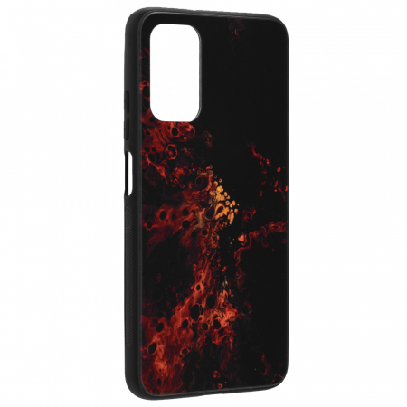 Husa Xiaomi Redmi 9T, Glaze Series, Red Nebula [1]
