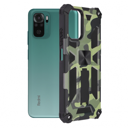 Xiaomi Redmi Note 10 / 10S - Husa Xiaomi Redmi Note 10 / 10S, Techsuit Blazor, Camo Lime