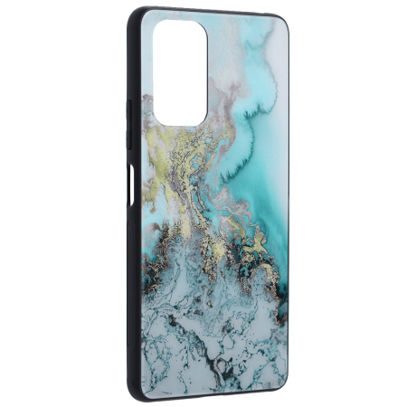 Husa Xiaomi Redmi Note 10 Pro, Glaze Series, Blue Ocean [1]