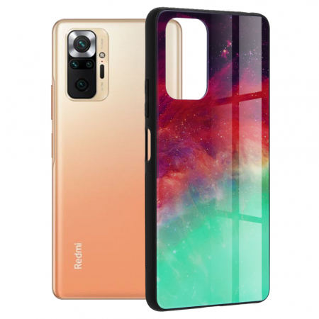 Xiaomi Redmi Note 10 Pro - Husa Xiaomi Redmi Note 10 Pro, Glaze Series, Fiery Ocean
