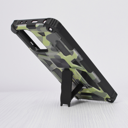 Husa Xiaomi Redmi Note 10 Pro, Techsuit Blazor, Camo Lime [2]